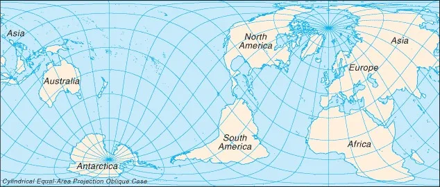 CIA World Factbook map of World, showing major cities, rivers and neighbouring countries